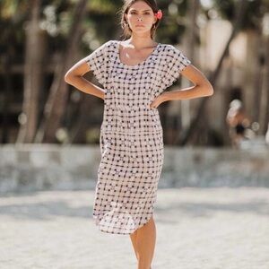 Acacia Swimwear Plaid Dress